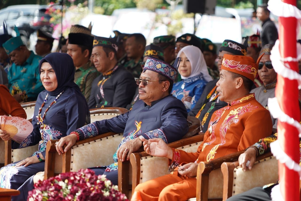 Pj Bupati Pimpin Upacara Peringatan Hari Jadi ke-22 Kabupaten Murung Raya
