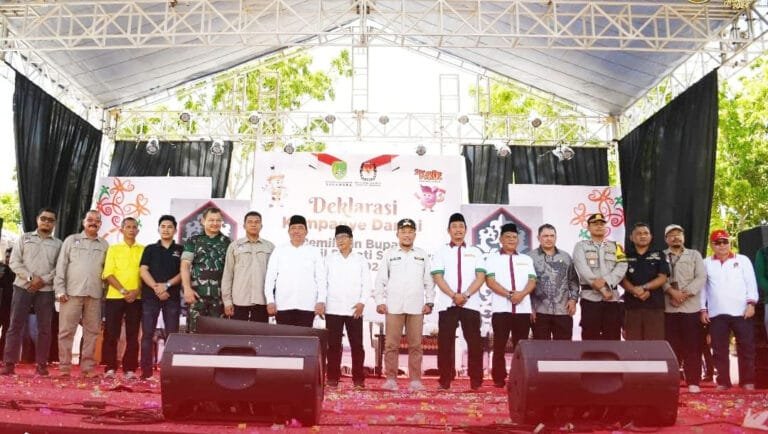 Pj Bupati Sukamara Hadiri Gelar Deklarasi Kampanye Damai Pilkada 2024