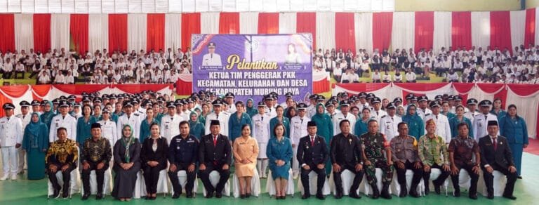 Pj Bupati Mura Ingatkan Kepala Desa, BPD dan Ketua TP-PKK Tingkat Desa yang Dikukuhkan