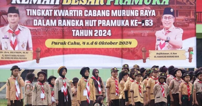 Pj Bupati Mura : Gerakan Pramuka Berikan Pendidikan life skill, soft skill, hard skill