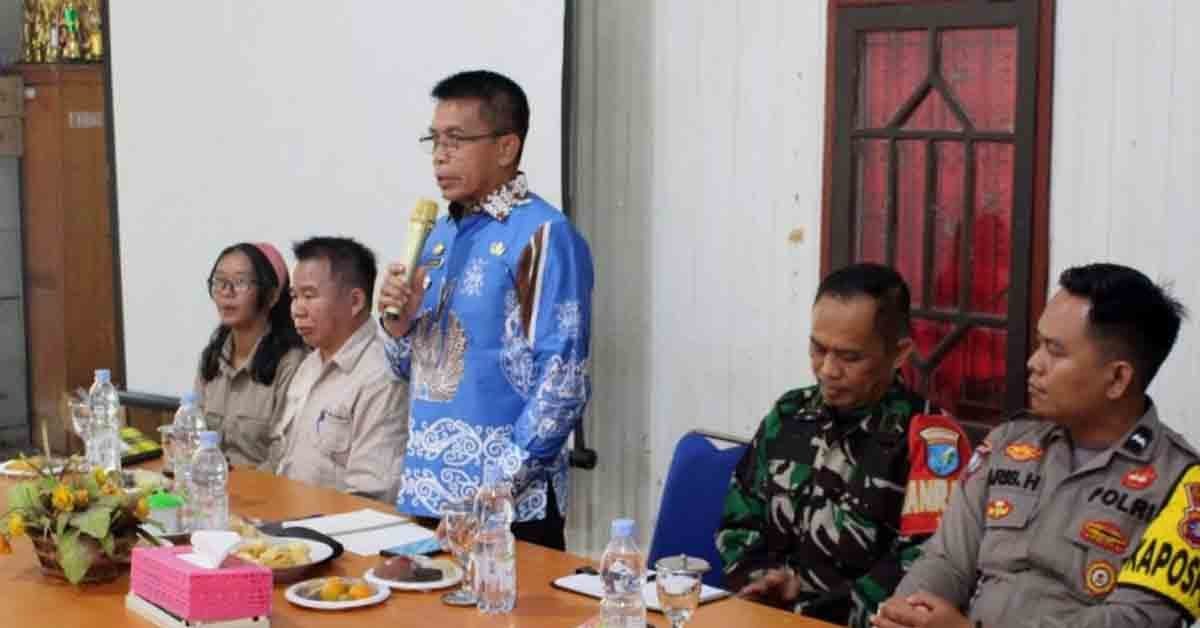 Pj Bupati Mura Laksanakan Monitoring Desk Pilkada 2024 di Kecamatan Sungai Babuat