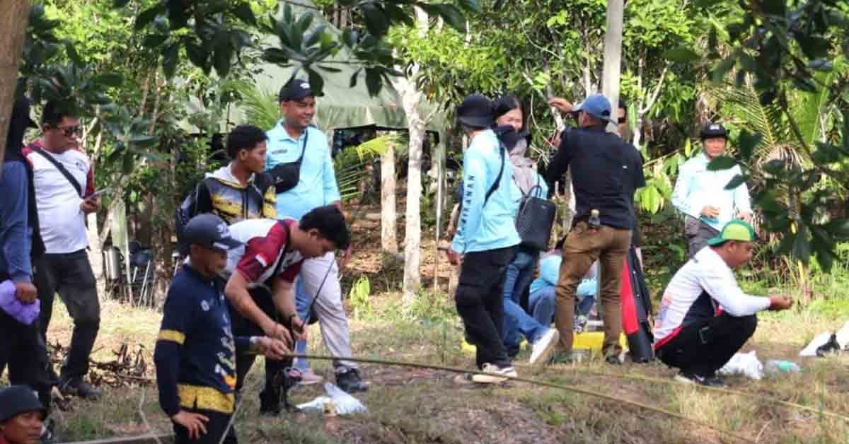 Pj Bupati Hermon Buka Lomba Mancing