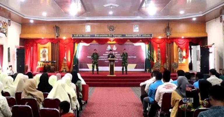 Hermon Hadiri Pelantikan Pimpinan Daerah Pemuda Muhammadiyah dan Aisyiyah Murung Raya 2023-2027