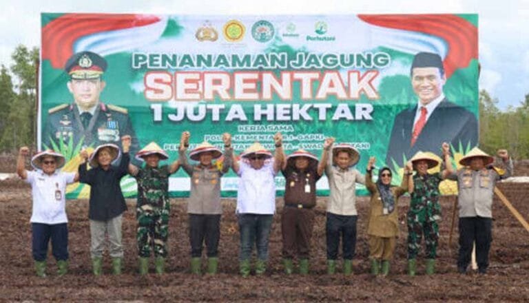 Wakil Ketua II DPRD Kalteng Sampaikan Dukungannya Terhadap Program Penanaman Jagung Serentak Sejuta Hektar