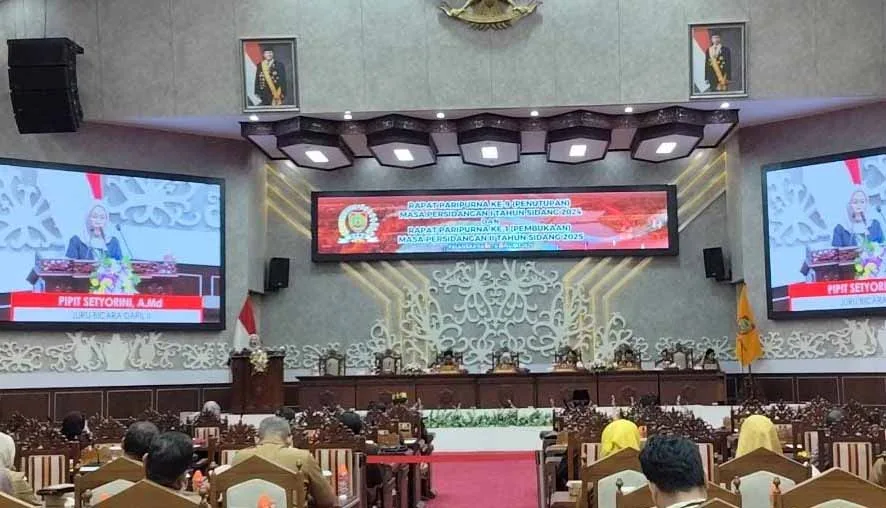 Rapur DPRD Kalteng Tutup Masa Persidangan I dan Buka Masa Persidangan II Tahun 2025
