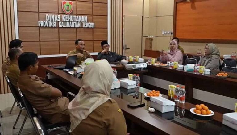 Komisi I DPRD Lakukan Kunker ke Dinas Kehutanan Kalteng Bahas Peningkatan PAD