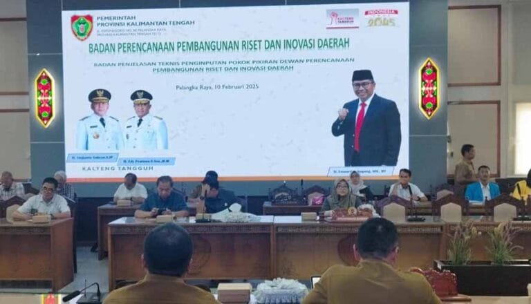DPRD Gelar Rapat Bersama Bapperida Kalteng Bahas Mekanisme Penginputan Pokir