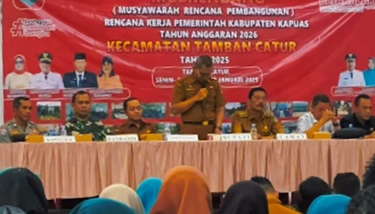 Anggota DPRD Kapuas Dapil V Hadiri Musrenbang RKPD Tingkat Kecamatan Tamban Catur
