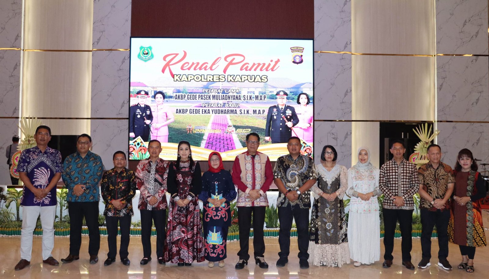 Kenal Pamit Kapolres Dihadiri Dewan Kapuas