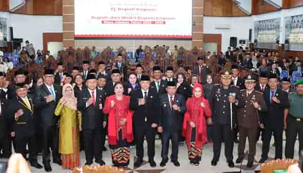 DPRD Kapuas Gelar Rapur Sertijab dan Pidato Penyampaian Visi Misi Bupati-Wakil Bupati Kapuas