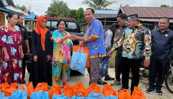 Ketua DPRD Ardiansah : Bantuan Sangat Membantu Masyarakat Terdampak Banjir