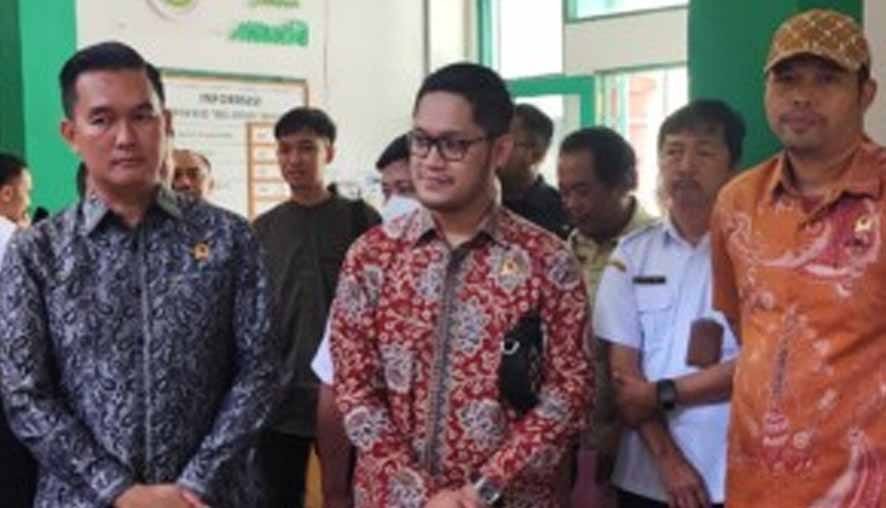 Hero Harapanno Mandouw Ikut Serta Rombongan Komisi III DPRD Kalteng Kunker ke Rumah Sakit Mas Amsyar
