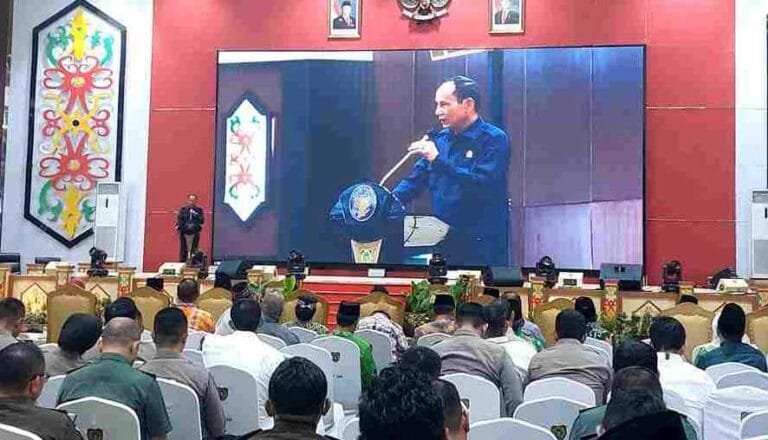 Ketua DPRD Kalteng Arton S Dohong Hadiri Halalbihalal Kebangsaan