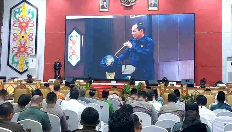 Ketua DPRD Kalteng Arton S Dohong Hadiri Halalbihalal Kebangsaan