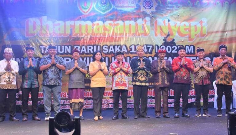 Momentum Dharmasanti Nyepi, Ketua DPRD Kalteng Ajak Semua Perkuat Toleransi