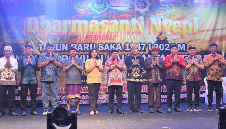 Momentum Dharmasanti Nyepi, Ketua DPRD Kalteng Ajak Semua Perkuat Toleransi