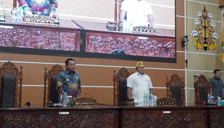 Ketua DPRD Kapuas Pimpin Rapur Penyampaian Rancangan Awal RPJMD 2025-2029
