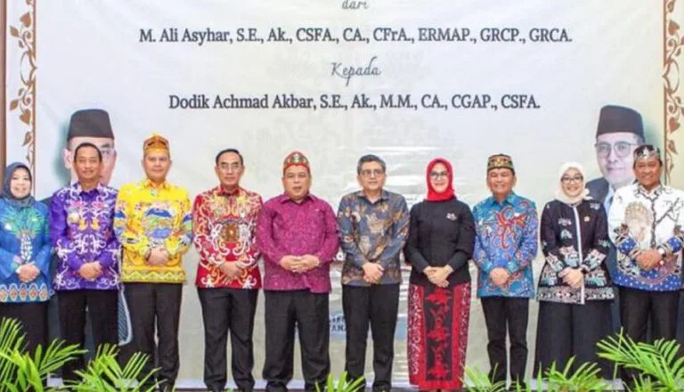 Waket I DPRD Kalteng Riska Agustin Hadiri Sertijab Kepala BPK Perwakilan Kalteng