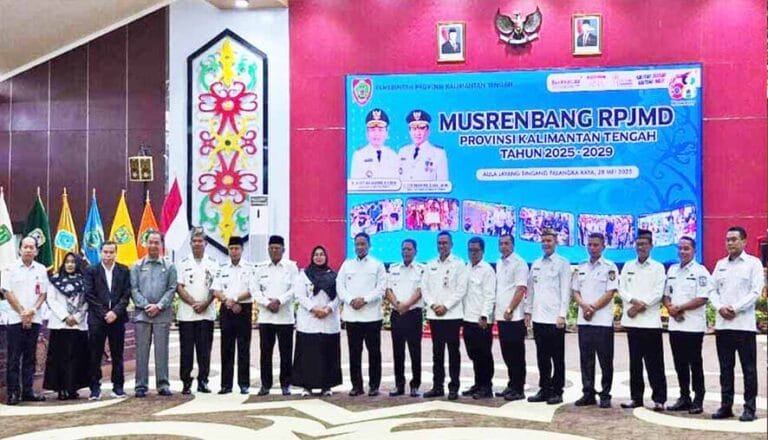 Hadiri Musrenbang RPJMD, Pemkab Mura Dukung Penuh Arah Kebijakan dan Prioritas Pembangunan Provinsi Kalteng