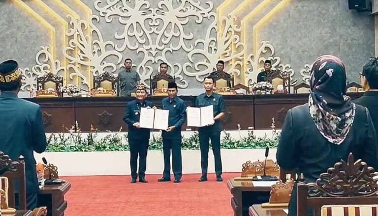 KUPA dan PPAS-P APBD 2025 Disepakati Pemprov dan DPRD Kalteng
