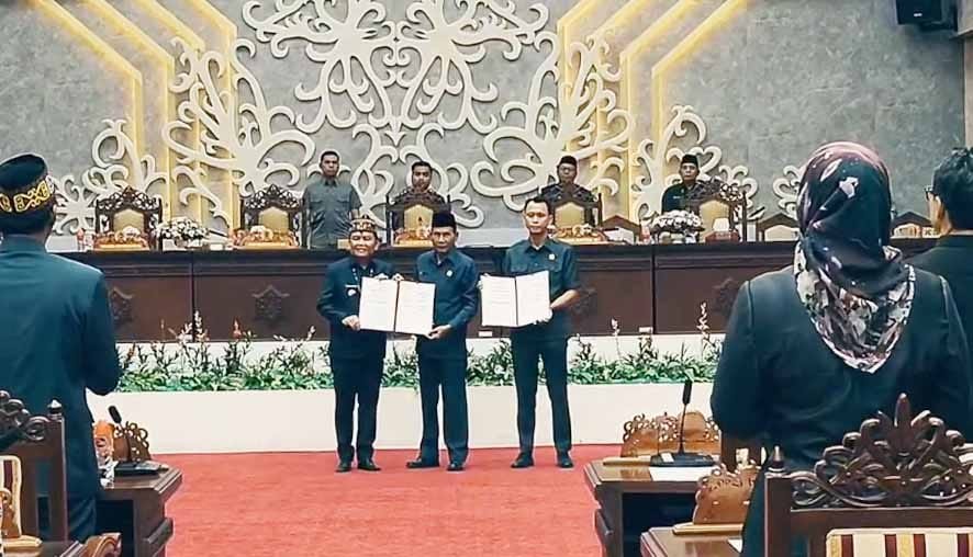 KUPA dan PPAS-P APBD 2025 Disepakati Pemprov dan DPRD Kalteng
