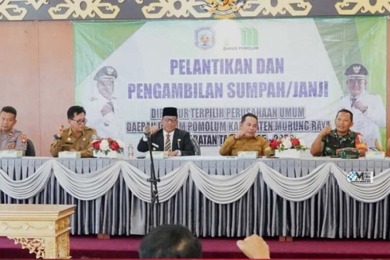 Bupati Mura- Pentingnya Percepatan Pengembangan Jaringan Air bersihMurung Raya, InfoPublik – Bup