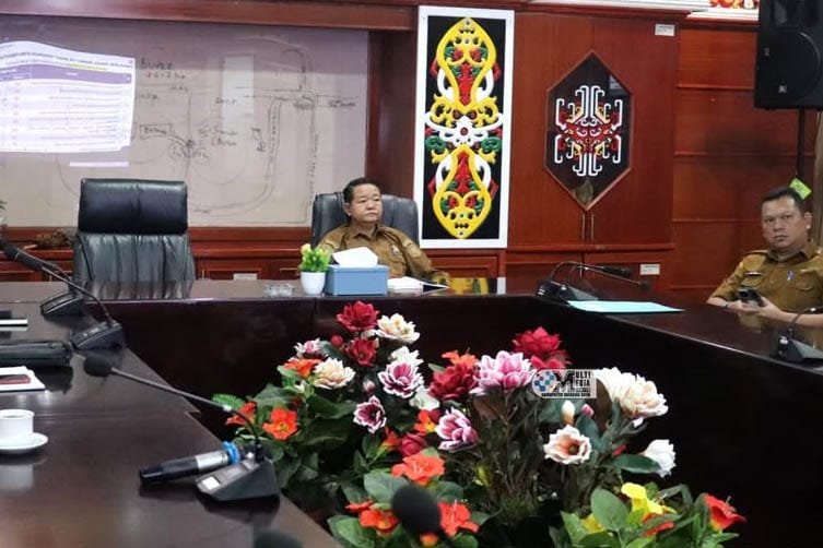 Pemkab Mura Ikuti Rakor Pengendalian InflasiMurung Raya, Info Publik – Pemerintah Kabupaten (Pem